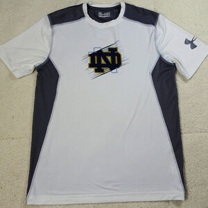 NCAA Notre Dame Under Armour Athletic Heatgear Med